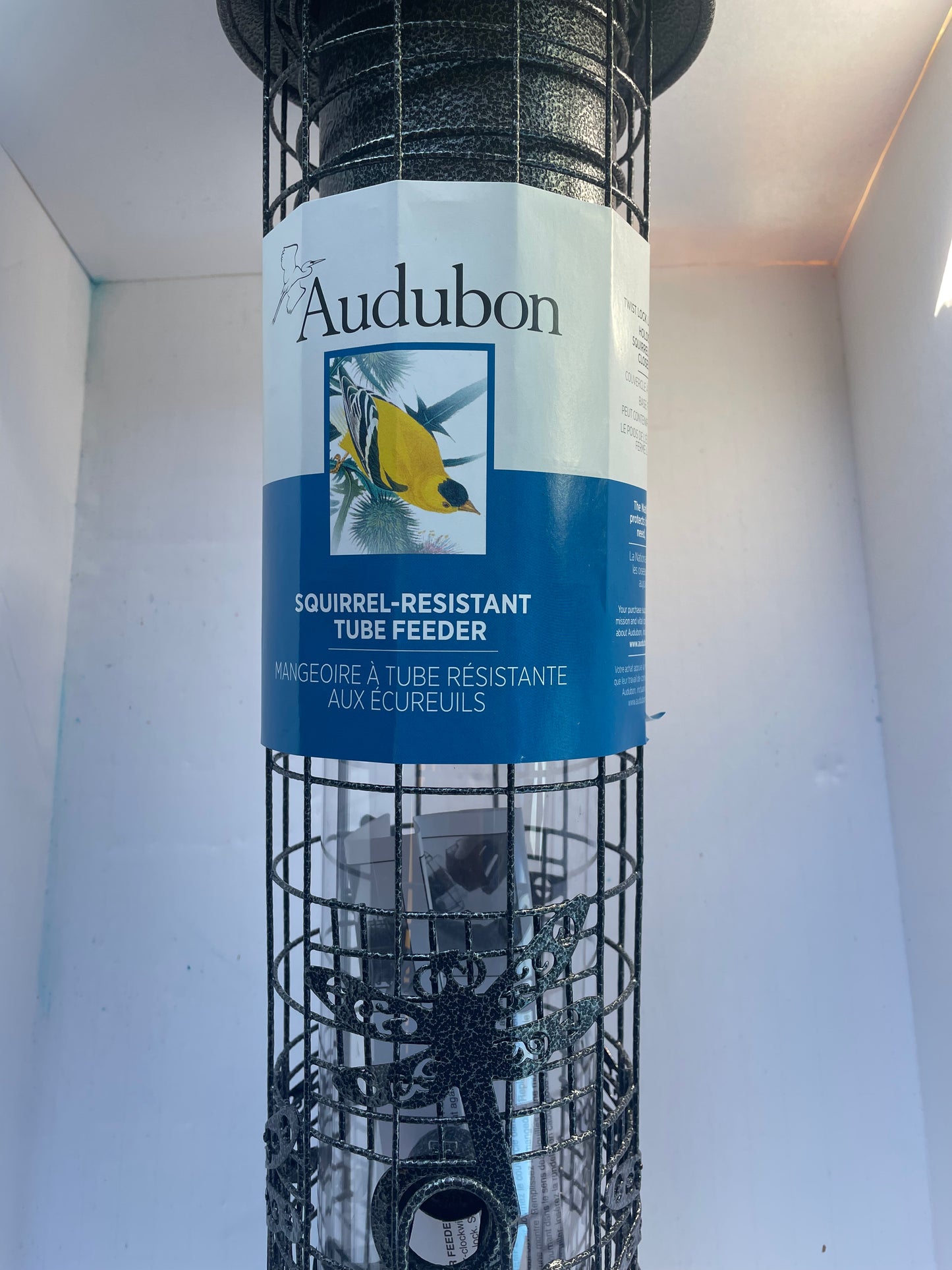 Squirrel Resistant Tube Feeder “ Back Ordered “