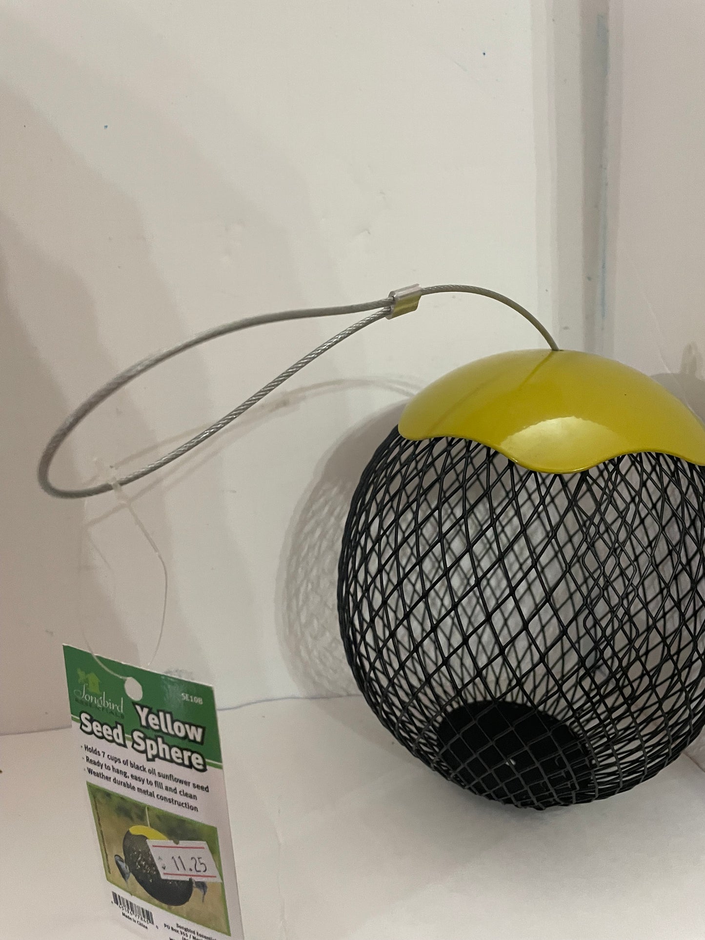 Yellow Metal Seed Sphere