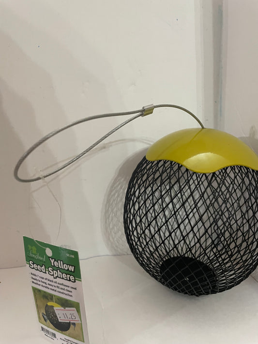 Yellow Metal Seed Sphere