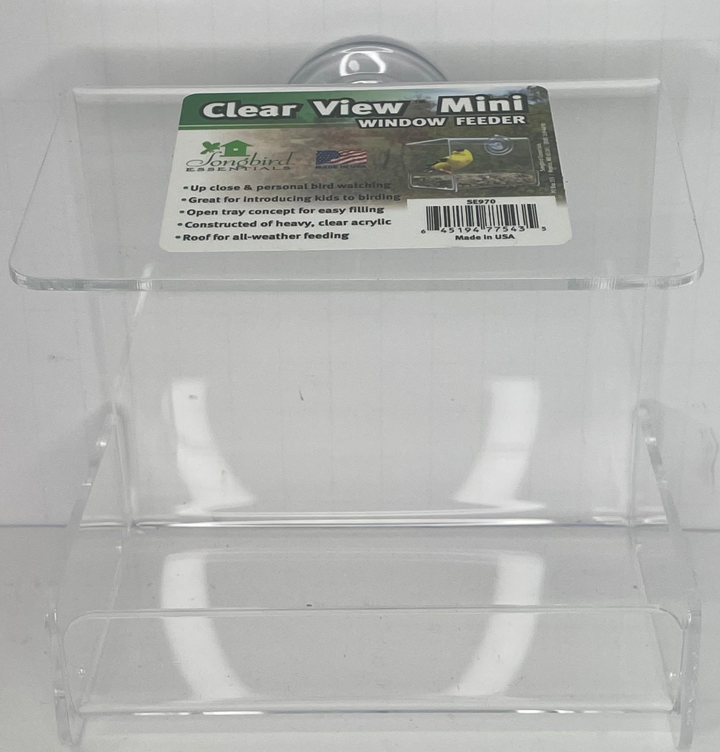 Clear View Mini Window Feeder