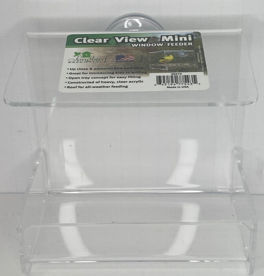 Clear View Mini Window Feeder